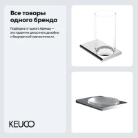 Набор Стакан Keuco Edition 400 11550019000 + Мыльница 11555019000 Набор Стакан Keuco Edition 400 11550019000 + Мыльница 11555019000