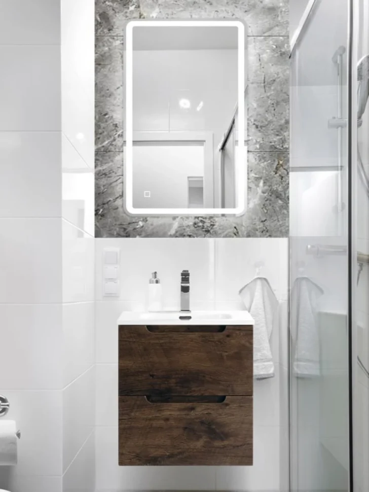 Мебель для ванной комнаты BelBagno Etna 50 rovere moro