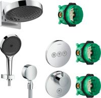 Душевой комплект Hansgrohe Rainfinity 250 (3 jet) 26232000 + 26852000 + 27506000 + 15742000 + 15745000