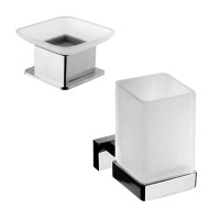 Набор Стакан Bemeta Plaza 118210019 + Мыльница 140108191