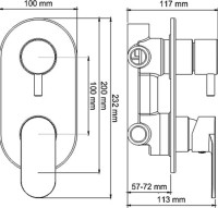 Душевой комплект Wasserkraft А85161