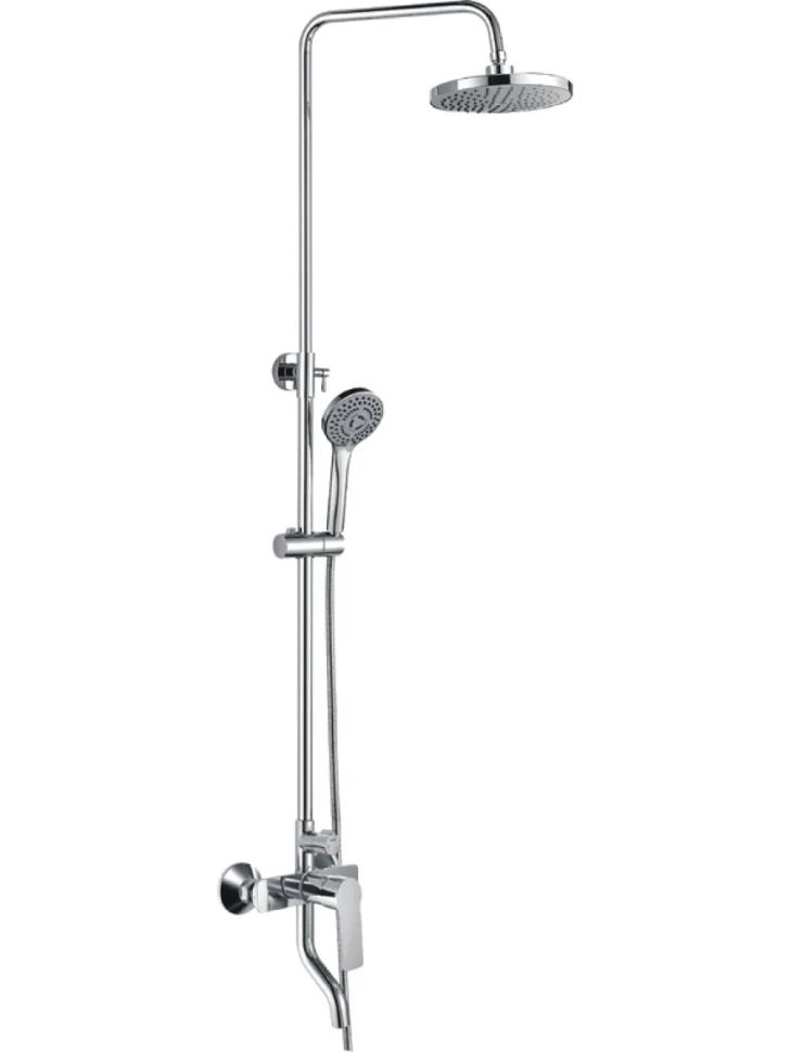 Душевая стойка Haiba HB2414 хром