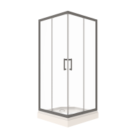 Душевой уголок Triton Фикс Графит Щ0000077404 100х100 см с поддоном Душевой уголок Triton Фикс Графит Щ0000077404 100х100 см с поддоном