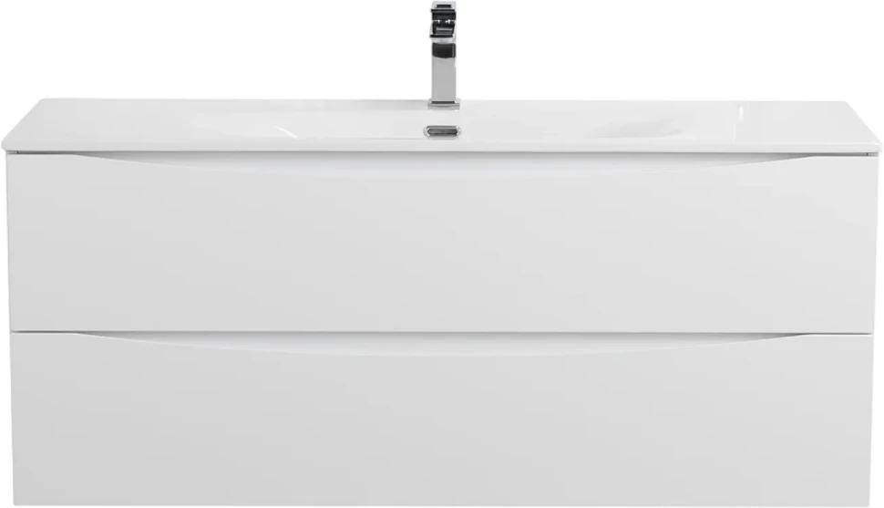 Мебель для ванной комнаты BelBagno Marino-cer-n 120 подвесна, bianco opaco