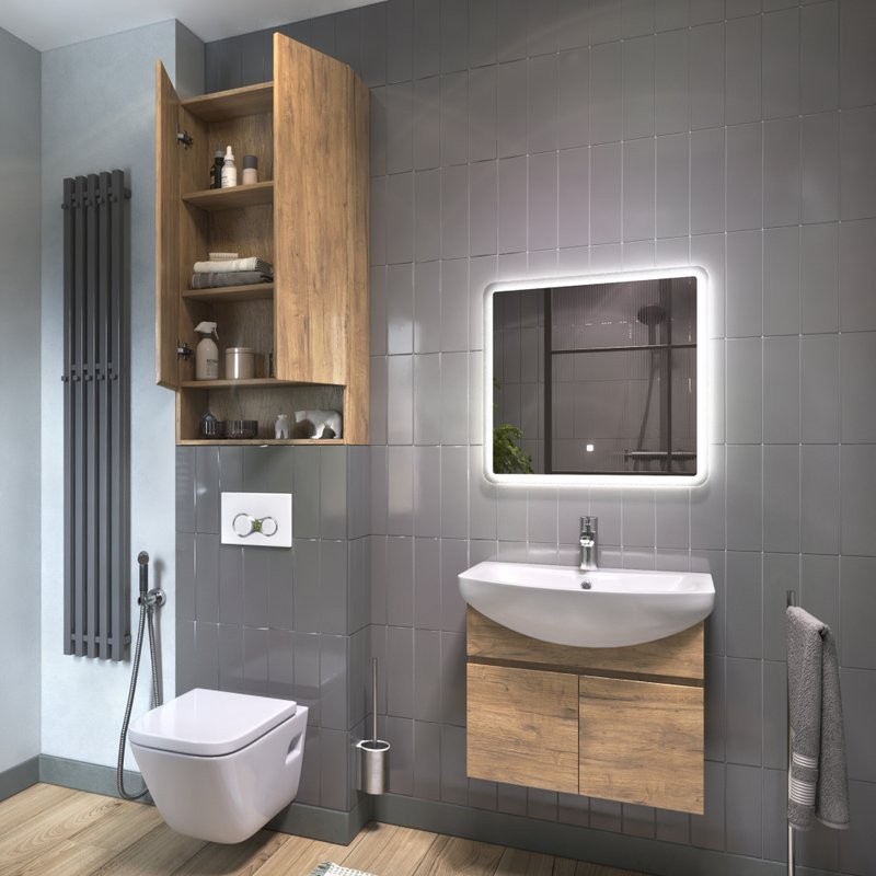 Шкаф Vigo Wing 60 с нишей, дуб золотой