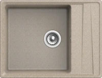 Комплект Мойка GranFest Level GF-LV-660L песочная + Смеситель MEGA Ege MG-PL10 хром Комплект Мойка GranFest Level GF-LV-660L песочная + Смеситель MEGA Ege MG-PL10 хром
