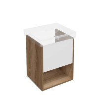 Тумба под раковину KERAMA MARAZZI Pro 50 подвесная, вяз