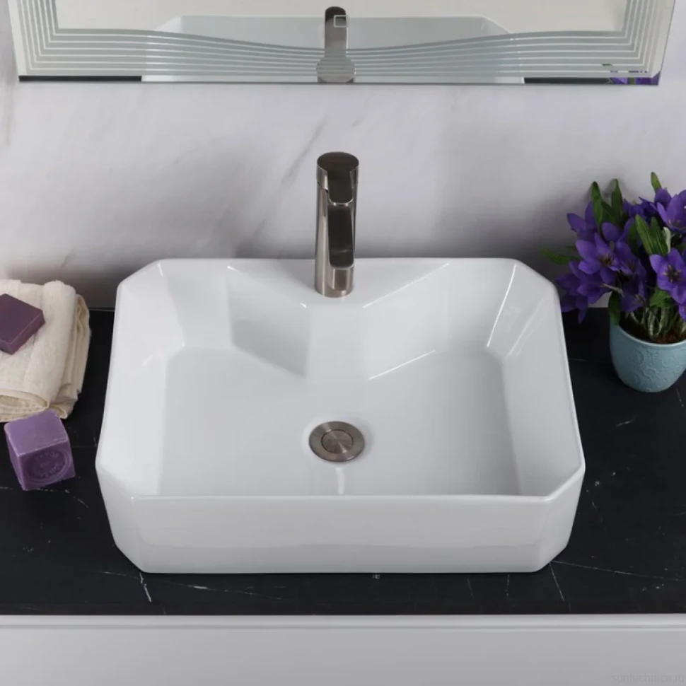 Накладная раковина BelBagno BB1387 накладная