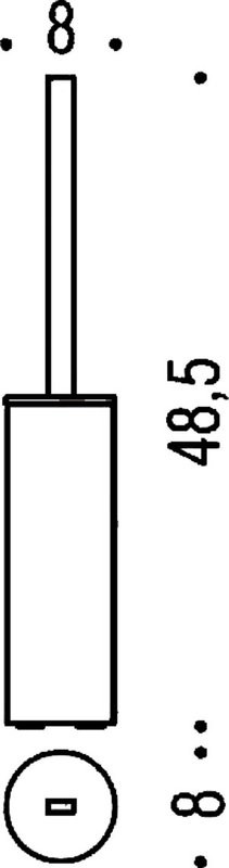 Набор Держатель Colombo Design Nordic B5291 хром + Ершик B5206