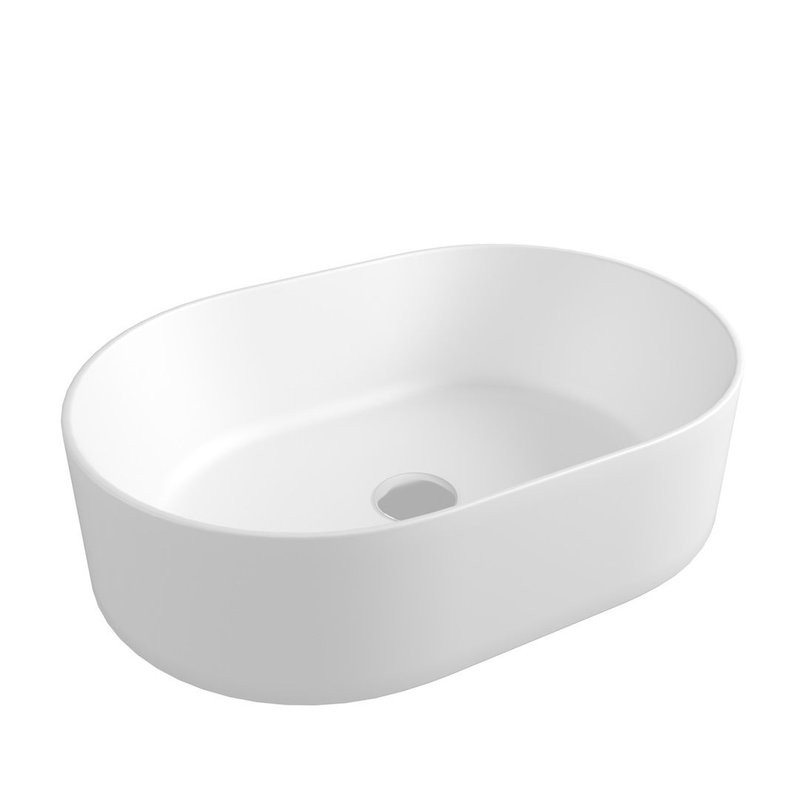 Тумба с раковиной Teymi Ritta 85 дуб эврика, матовый графит, раковина Iva 46