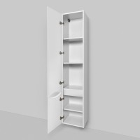 Шкаф-пенал для ванной AM.PM Like 35 L подвесной, белый глянец