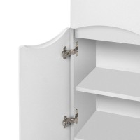 Шкаф-пенал для ванной AM.PM Like 35 L подвесной, белый глянец