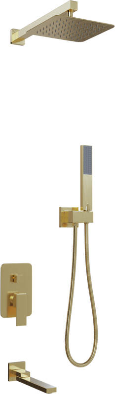 Душевой комплект RGW Shower Panels SP-56G С ВНУТРЕННЕЙ ЧАСТЬЮ, золото