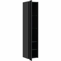 Шкаф пенал для ванной Allen Brau Reality 30 L антрацит матовый