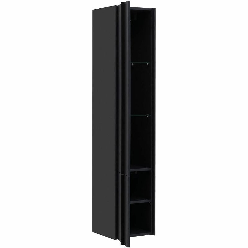 Шкаф пенал для ванной Allen Brau Reality 30 L антрацит матовый