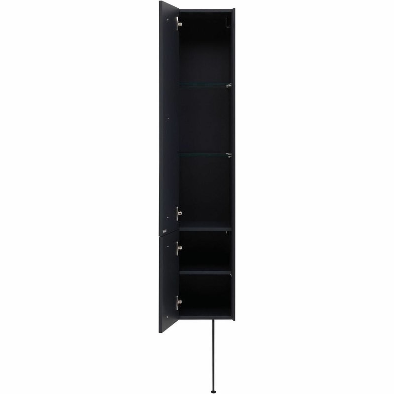 Шкаф пенал для ванной Allen Brau Reality 30 L антрацит матовый