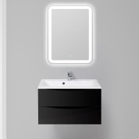 Мебель для ванной комнаты BelBagno Marino 80 nero lucido