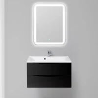 Мебель для ванной комнаты BelBagno Marino 80 nero lucido