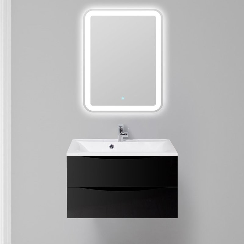 Мебель для ванной комнаты BelBagno Marino 80 nero lucido