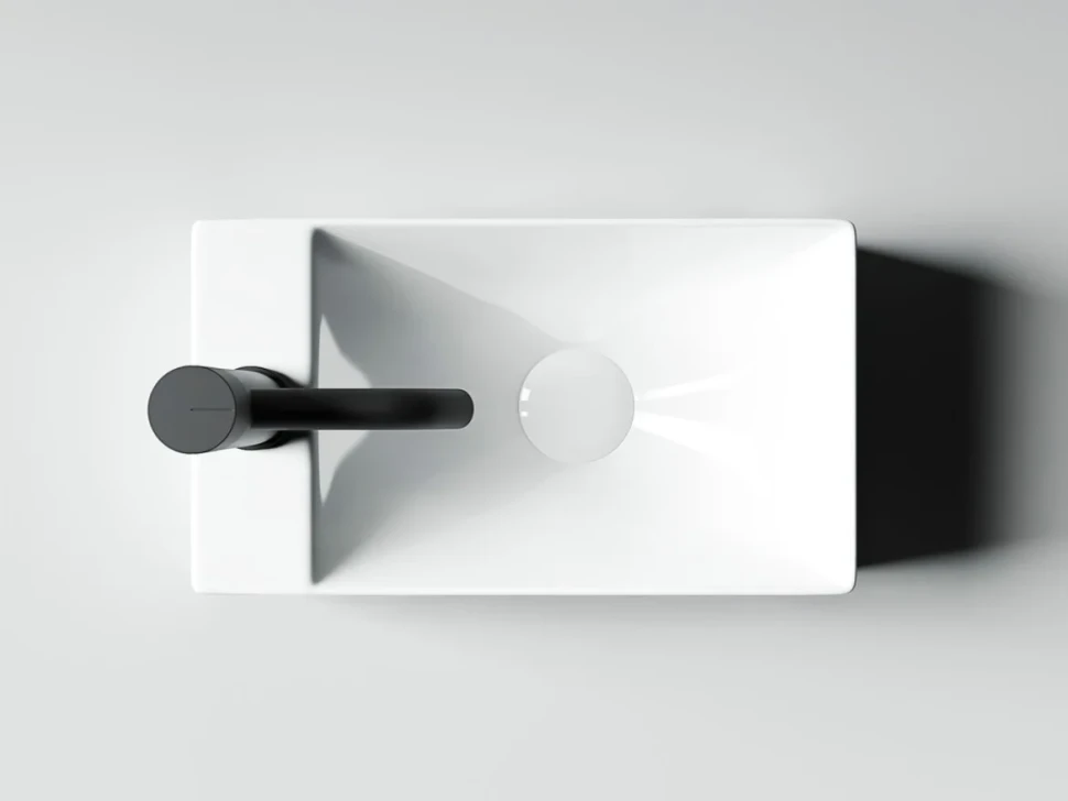 Раковина маленькая в туалет Ceramicanova Element CN5008 L