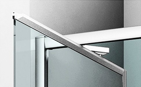 Душевая дверь в нишу Wasserkraft Salm 27I12 100 см