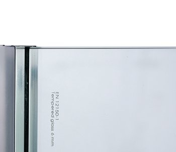 Душевая дверь в нишу Wasserkraft Salm 27I12 100 см