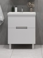 Мебель для ванной комнаты SanStar Ориана 50 напольная, раковина Cersanit Moduo 50