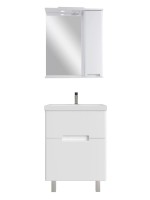 Мебель для ванной комнаты SanStar Ориана 50 напольная, раковина Cersanit Moduo 50