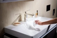 Смеситель для раковины Hansgrohe Tecturis E 110 73010000 хром