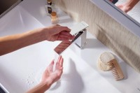 Смеситель для раковины Hansgrohe Tecturis E 110 73010000 хром