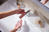 Смеситель для раковины Hansgrohe Tecturis E 110 73010000 хром