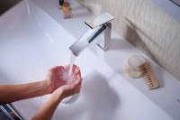 Смеситель для раковины Hansgrohe Tecturis E 110 73010000 хром