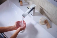Смеситель для раковины Hansgrohe Tecturis E 110 73010000 хром