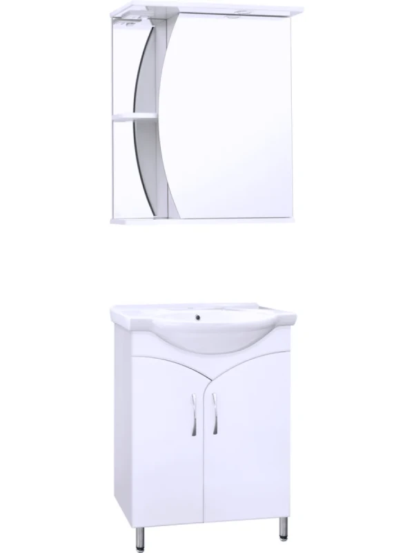 Мебель для ванной комнаты Style Line Эко Стандарт №15 60 белая