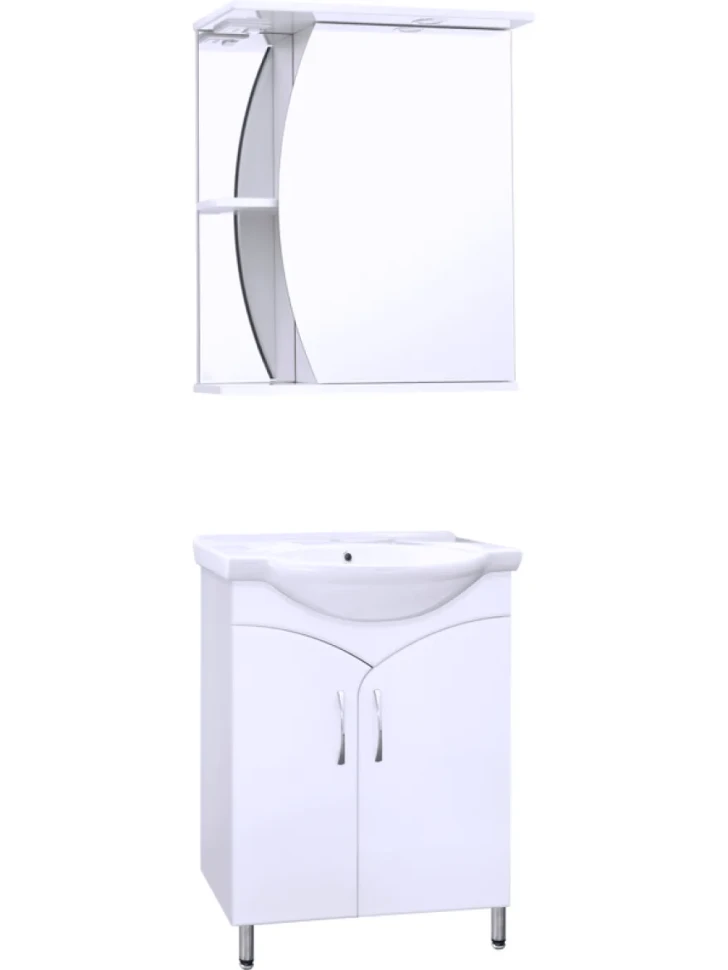 Мебель для ванной комнаты Style Line Эко Стандарт №15 60 белая