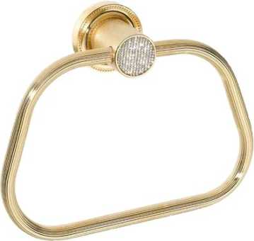 Полотенцедержатель Boheme Royal Cristal Gold кольцо