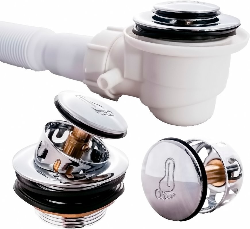 Поддон для душа Royal Bath HP RB8120BK-R с сифоном