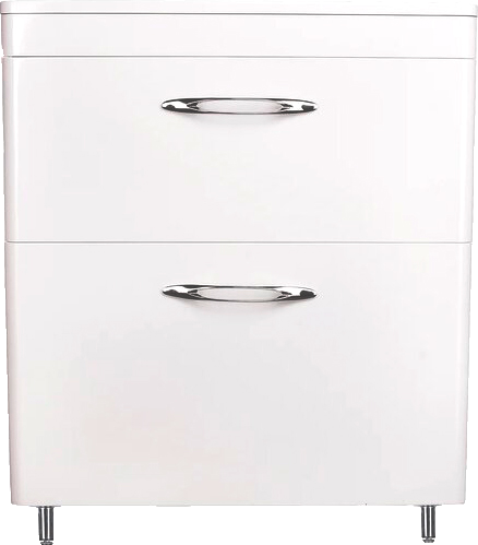 Тумба под раковину Style Line Каре 70 напольная, Люкс Plus, белая