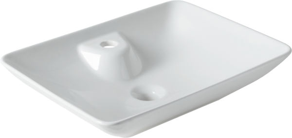 Накладная раковина Allen Brau Fantasy Y 53x40, белый глянец