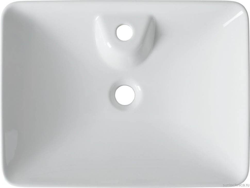 Накладная раковина Allen Brau Fantasy Y 53x40, белый глянец