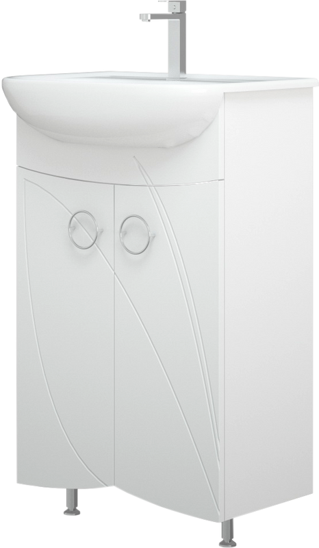 Мебель для ванной комнаты Corozo Ультра Флора 55 напольная