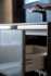 Мебель для ванной Armadi Art Lucido 100 глянцевый графит, раковина 852-100-GR, ножки хром