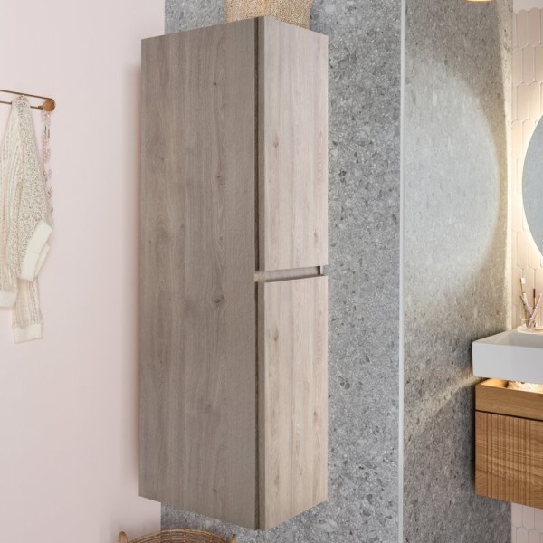 Шкаф пенал для ванной Jacob Delafon Tolbiac EB2385-E75 дуб давос натуральный