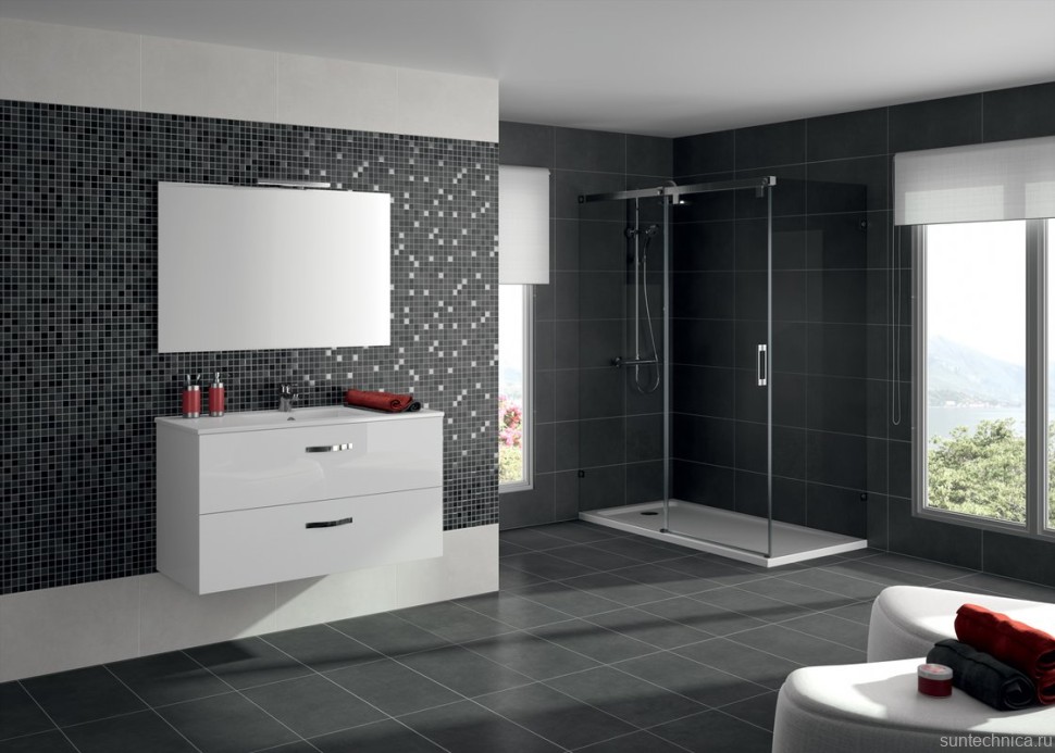 Мебель для ванной комнаты Jacob Delafon Ola 100 белый блестящий