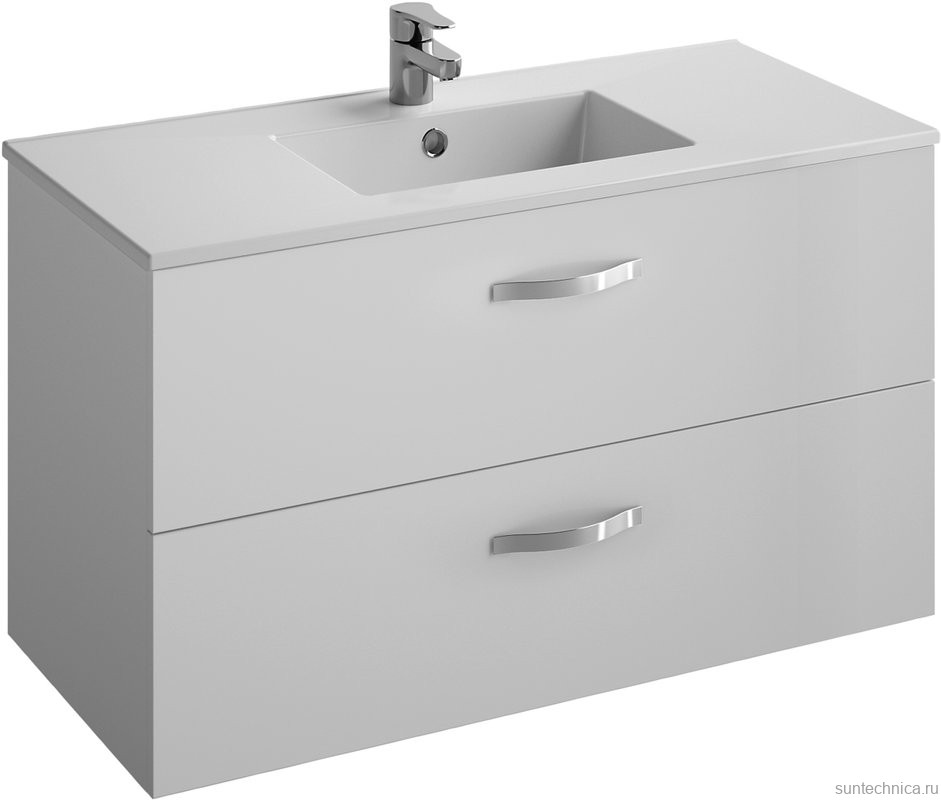 Мебель для ванной комнаты Jacob Delafon Ola 100 белый блестящий