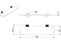 Полка Allen Brau Priority 6.31C13-MG брашированный графит Полка Allen Brau Priority 6.31C13-MG брашированный графит