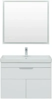 Мебель для ванной комнаты Aquanet Ирис new 70 подвесная, 1 ящик, 2 дверцы