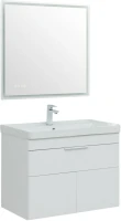 Мебель для ванной комнаты Aquanet Ирис new 70 подвесная, 1 ящик, 2 дверцы