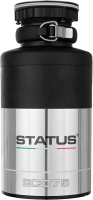 Комплект Мойка GranFest Level LV-760 K серая + Измельчитель Status ECO 75