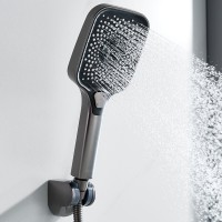 Смеситель для ванны с душем Shevanik S9602T оружейная сталь